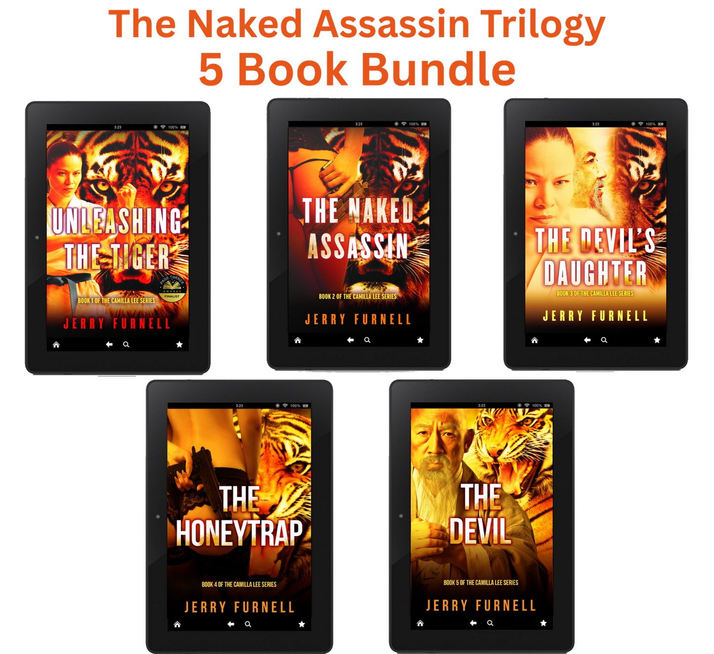 The EXTENDED Naked Assassin Series - EBOOK - 5 BOOK BUNDLE - Buy 3 get 2 free!