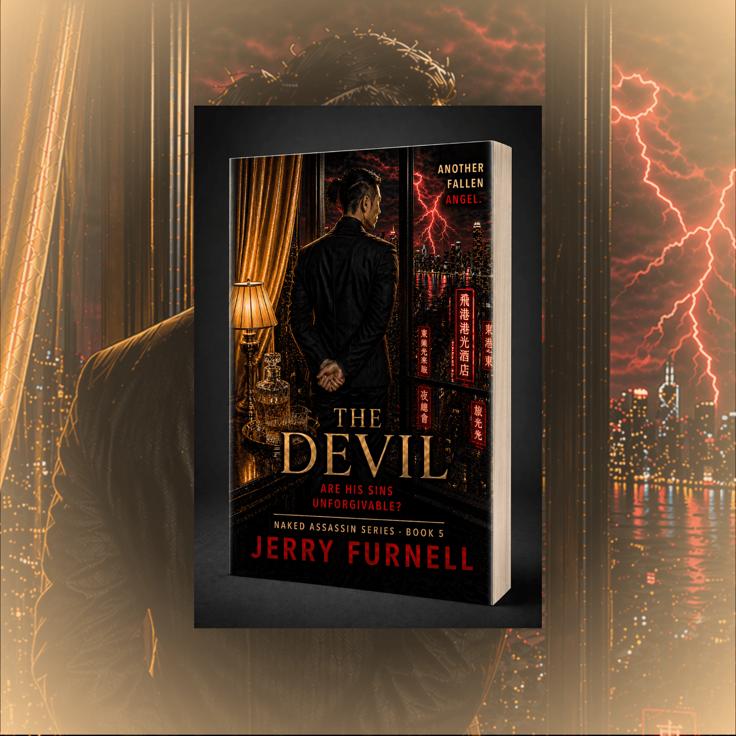 The Devil | Dark Hong Kong Crime Thriller - PAPERBACK - Book 5 - Jerry Furnell Author