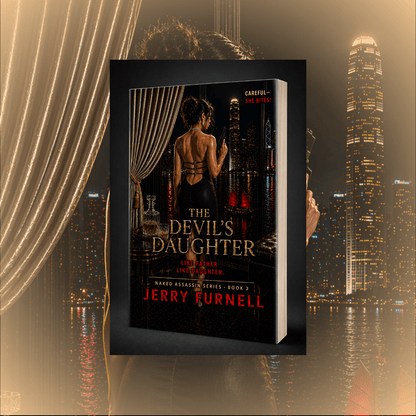 The Devil’s Daughter | Female Assassin Espionage Thriller - PAPERBACK - Book 3 - Jerry Furnell Author