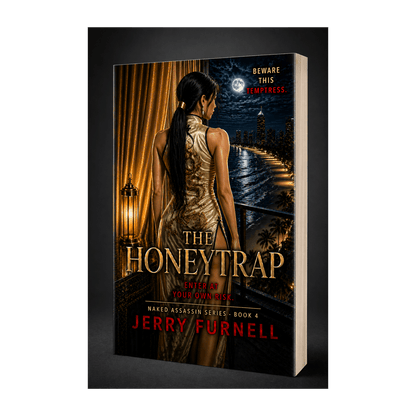 The Honeytrap | Spicy Female Assassin Thriller - PAPERBACK - Book 4 - Jerry Furnell Author