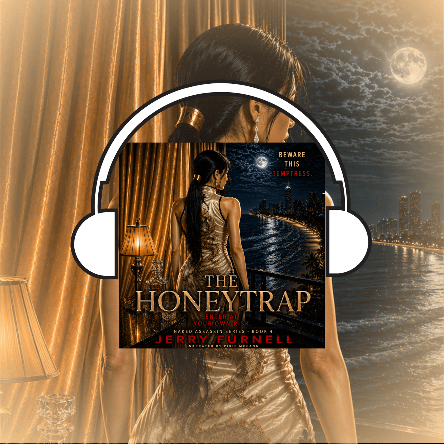 The Honeytrap | Spicy Female Assassin Thriller - (Professional Narration) - AUDIOBOOK 4 - Jerry Furnell Author
