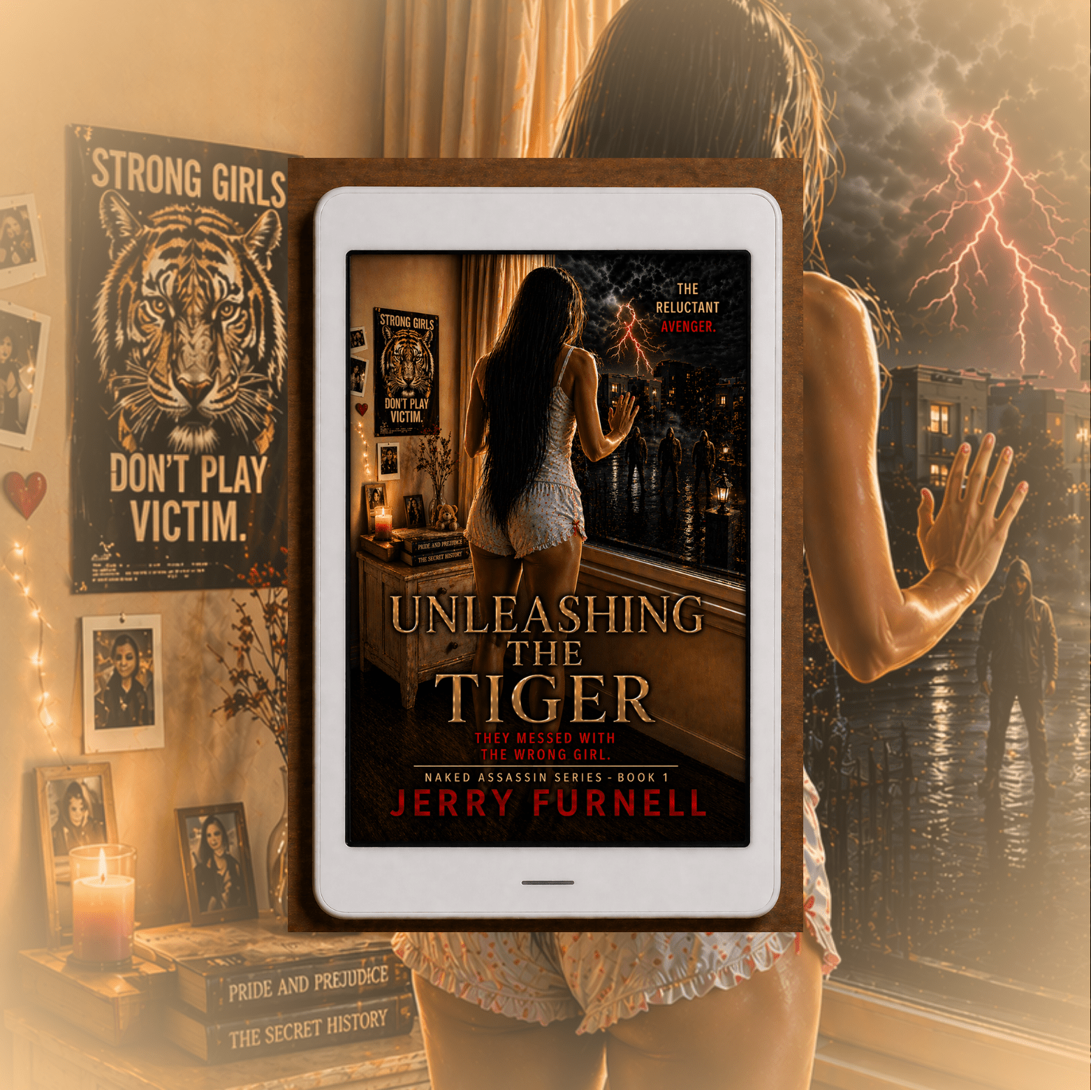 Unleashing the Tiger | Female Assassin Revenge Thriller - eBOOK - Book 1 - Jerry Furnell Author