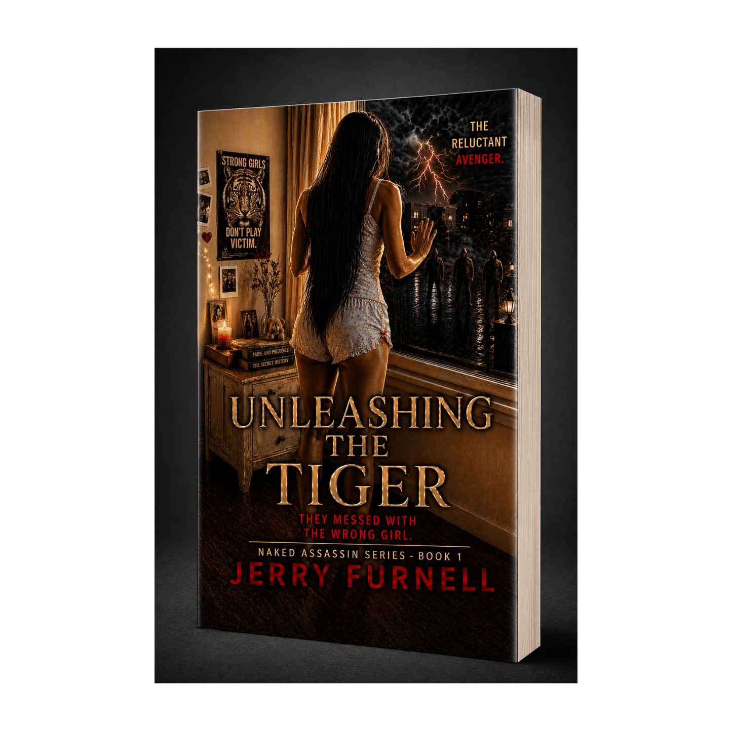 Unleashing the Tiger | Female Assassin Revenge Thriller - PAPERBACK - Book 1 - Jerry Furnell Author