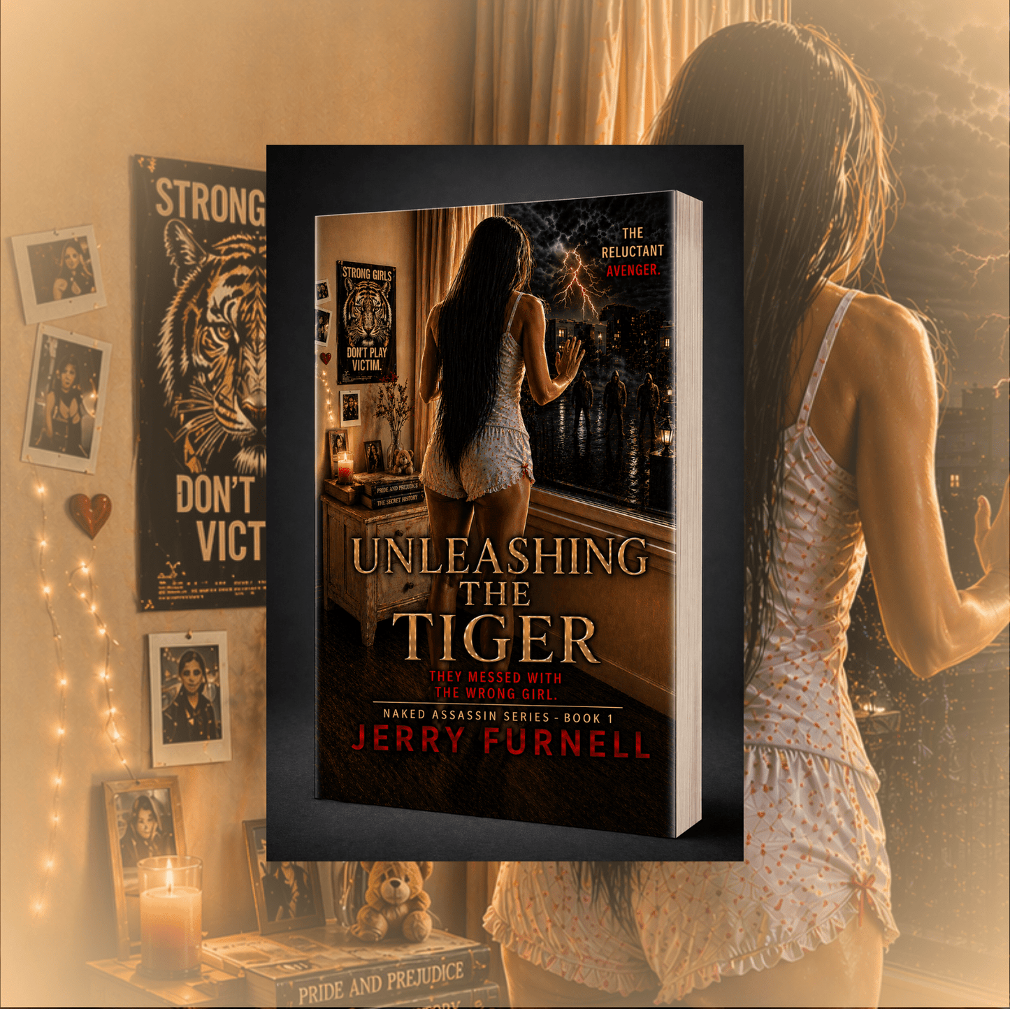 Unleashing the Tiger | Female Assassin Revenge Thriller - PAPERBACK - Book 1 - Jerry Furnell Author