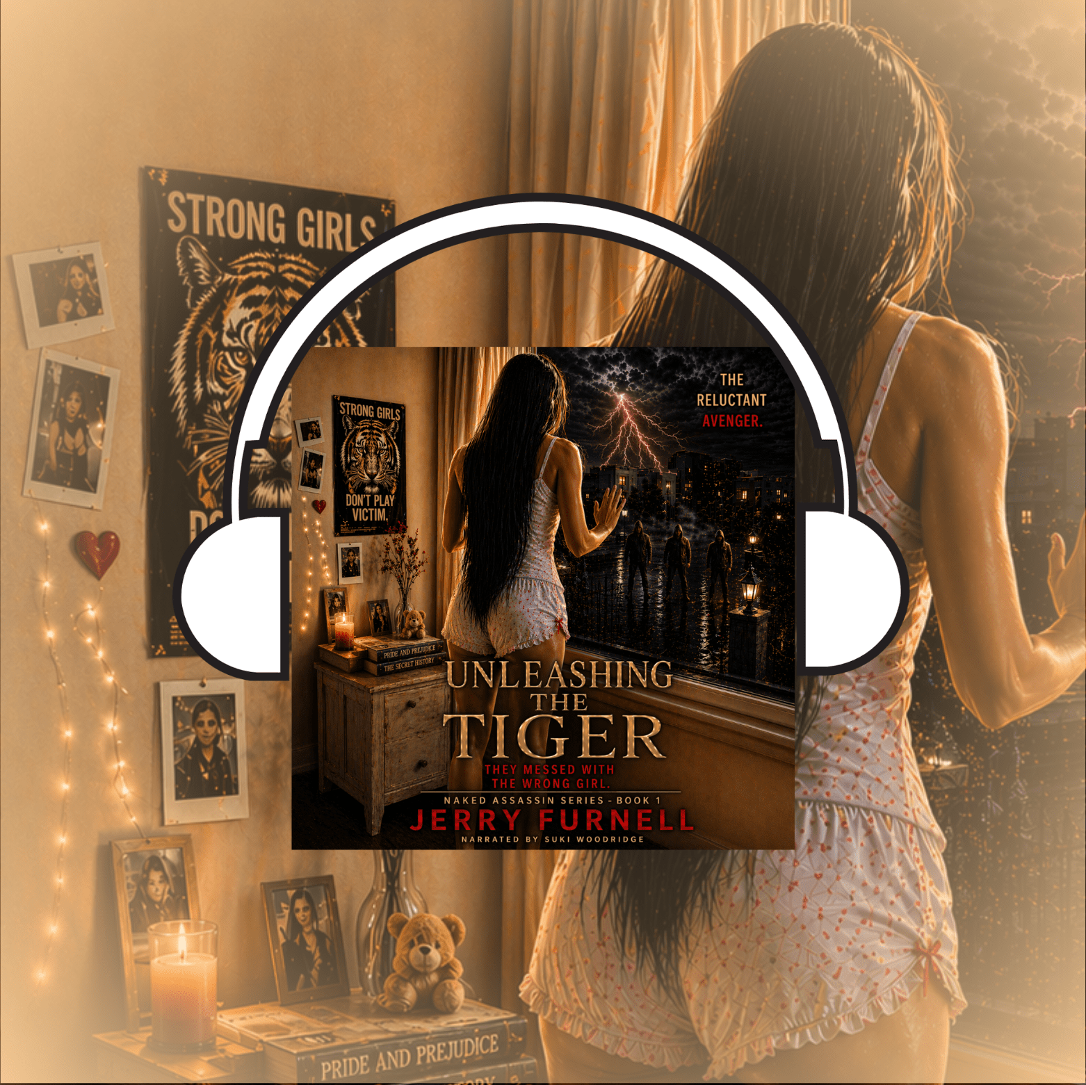 Unleashing the Tiger | Female Assassin Revenge Thriller - (Professional Narration) - AUDIOBOOK 1 - Jerry Furnell Author